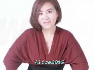 Alice2019