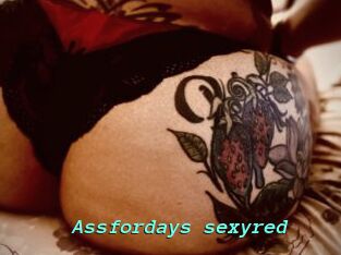Assfordays_sexyred