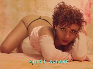 April_sunset
