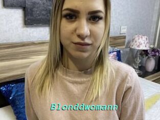 Blonddwomann