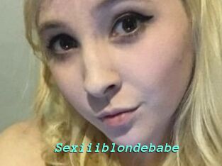 Sexiiiblondebabe